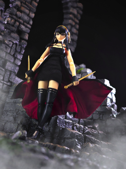Custom 1/12 Clothing Accessories Cloth for SHF S.H.Figuarts spy x family yor forger