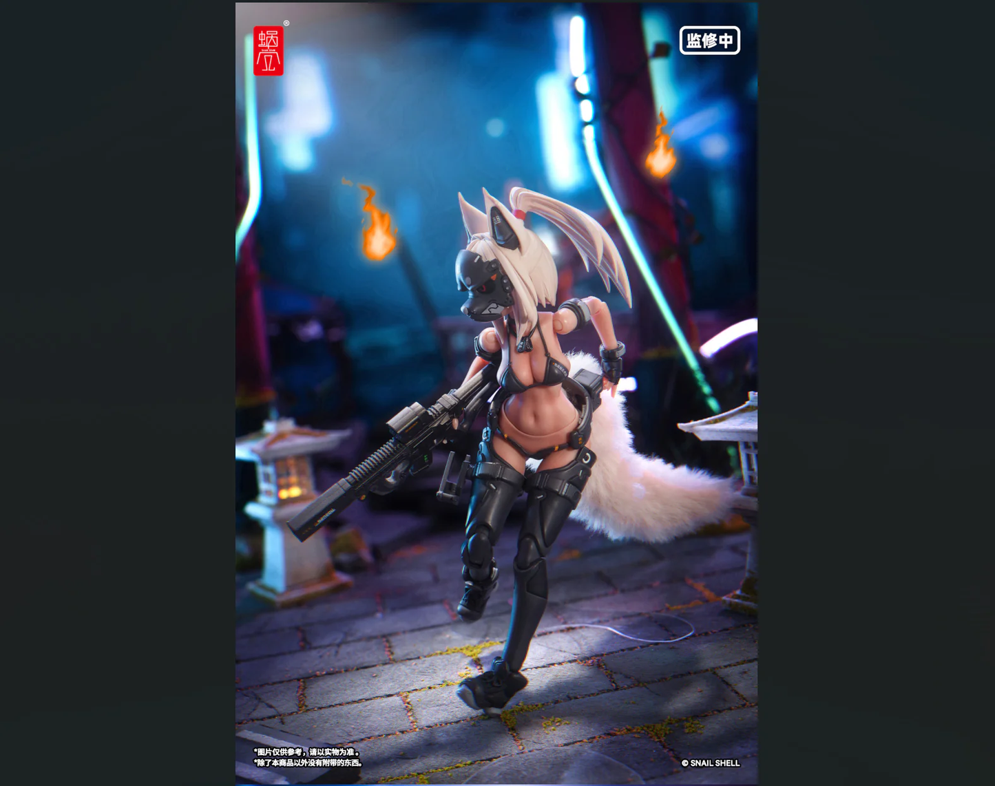 (Pre-Order) SNAIL SHELL 1/12 Foxfire Battle Maiden Swimsuit Ver. action figure RA04