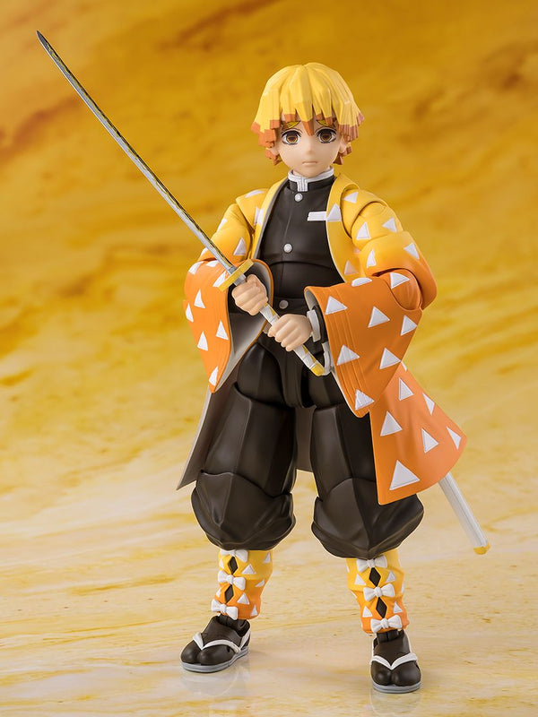 S.H.Figuarts Zenitsu Agatsuma Demon Slayer: Kimetsu no Yaiba (Reissue)