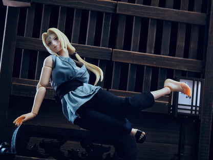 Custom 1/12 Clothing Accessories for S.H.Figuarts crazyfigure bodyTsunade
