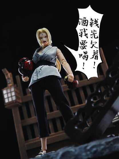 Custom 1/12 Clothing Accessories for S.H.Figuarts crazyfigure bodyTsunade