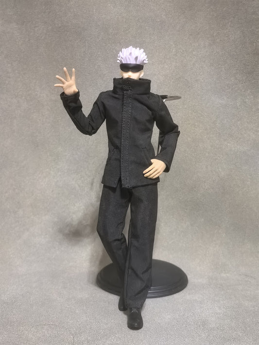 Custom 1/12 Clothing Accessories Clothes S.H.Figuarts Gojo for Vtoys Body