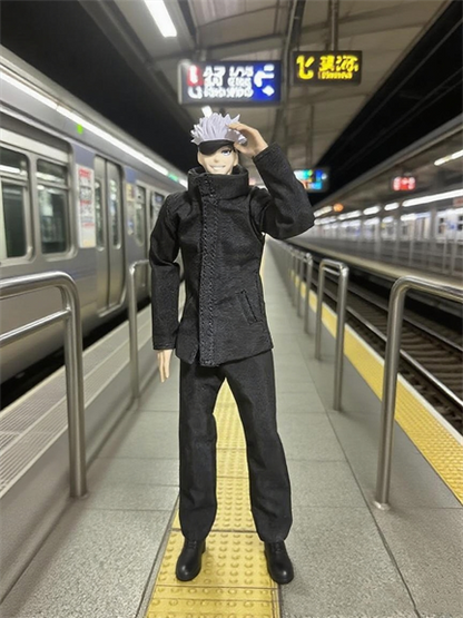 Custom 1/12 Clothing Accessories Clothes S.H.Figuarts Gojo for Vtoys Body