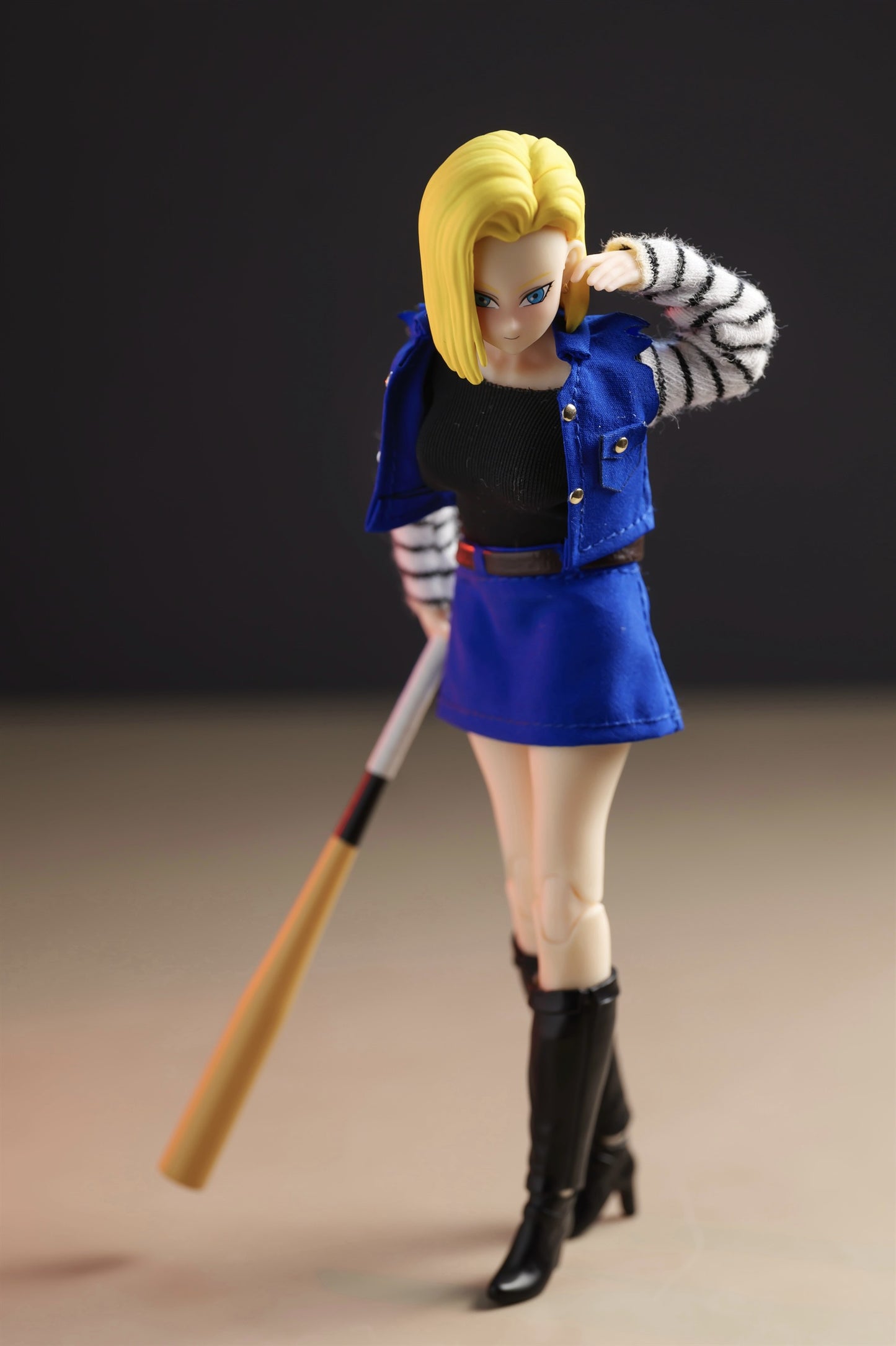 Custom 1/12 Clothing Accessories Clothes for HITToys Rebel Girls Andriod 18