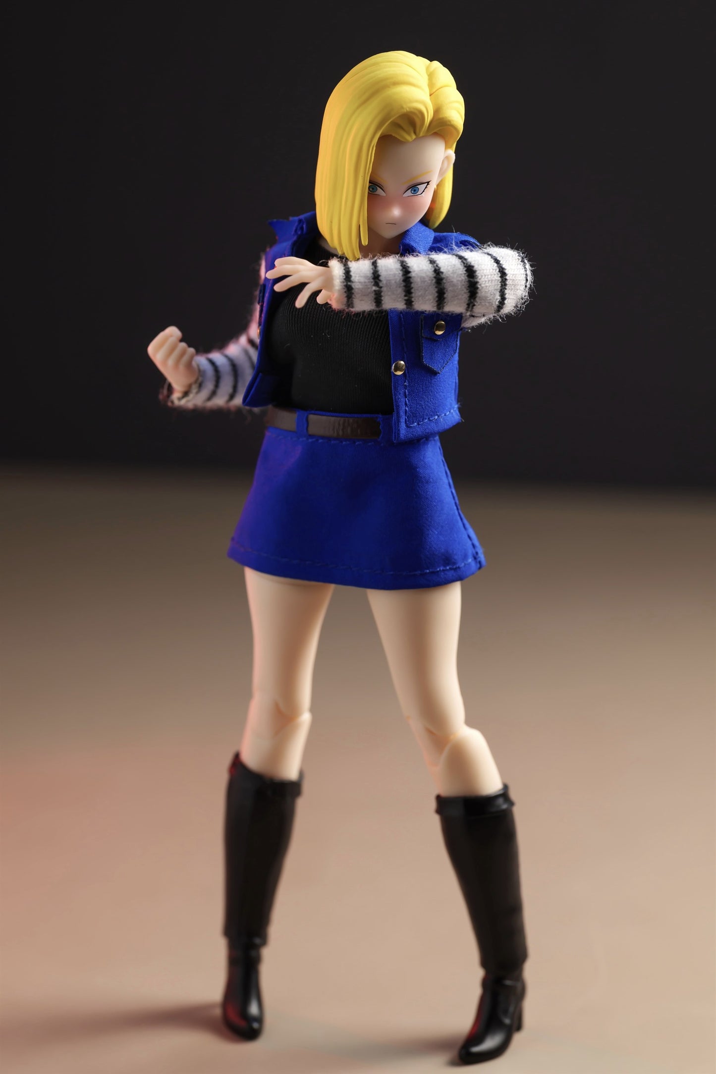 Custom 1/12 Clothing Accessories Clothes for HITToys Rebel Girls Andriod 18