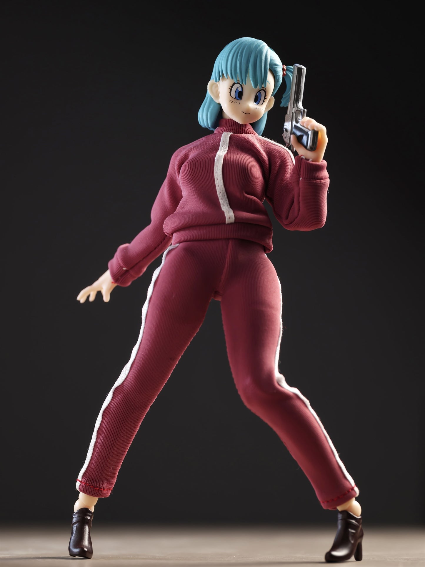 Custom 1/12 Clothing Accessories Clothes for HITToys Rebel Girls Bulma