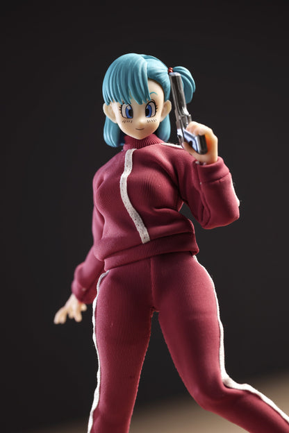 Custom 1/12 Clothing Accessories Clothes for HITToys Rebel Girls Bulma