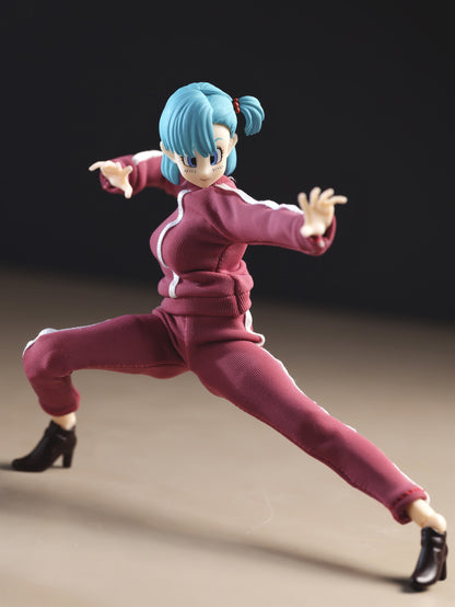 Custom 1/12 Clothing Accessories Clothes for HITToys Rebel Girls Bulma