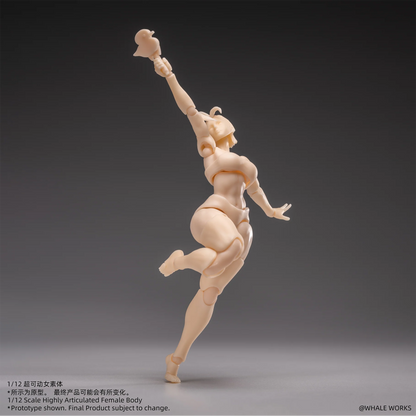 (Pre-Order) Whale Works 1/12 Super Articulate figures Aria and Rin