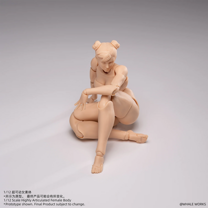 (Pre-Order) Whale Works 1/12 Super Articulate figures Aria and Rin