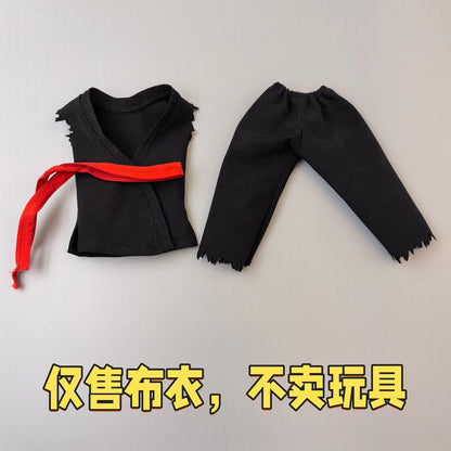 Custom 1/12 Clothing Accessories Clothes Street Fighters for Romankey Big Guy Body