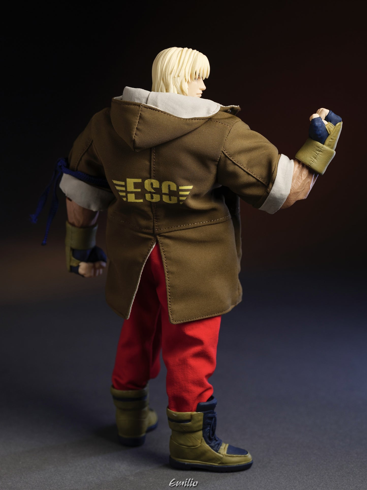Custom 1/12 Clothing Accessories Clothes Street Fighter 6 Kane for Romankey Big Guy Body