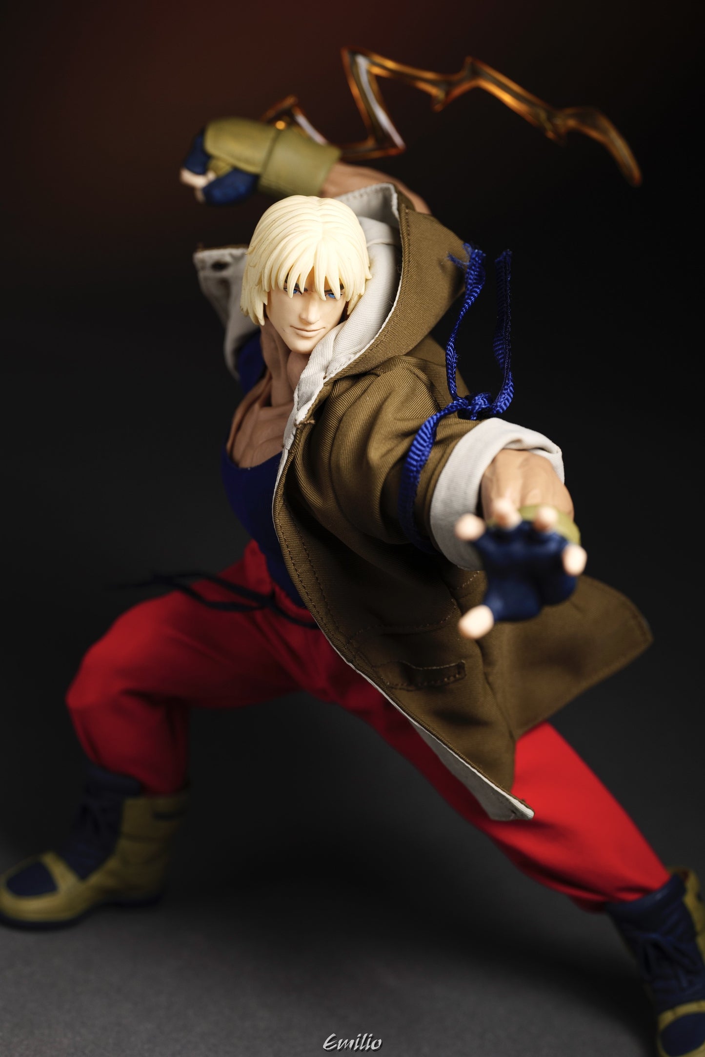 Custom 1/12 Clothing Accessories Clothes Street Fighter 6 Kane for Romankey Big Guy Body