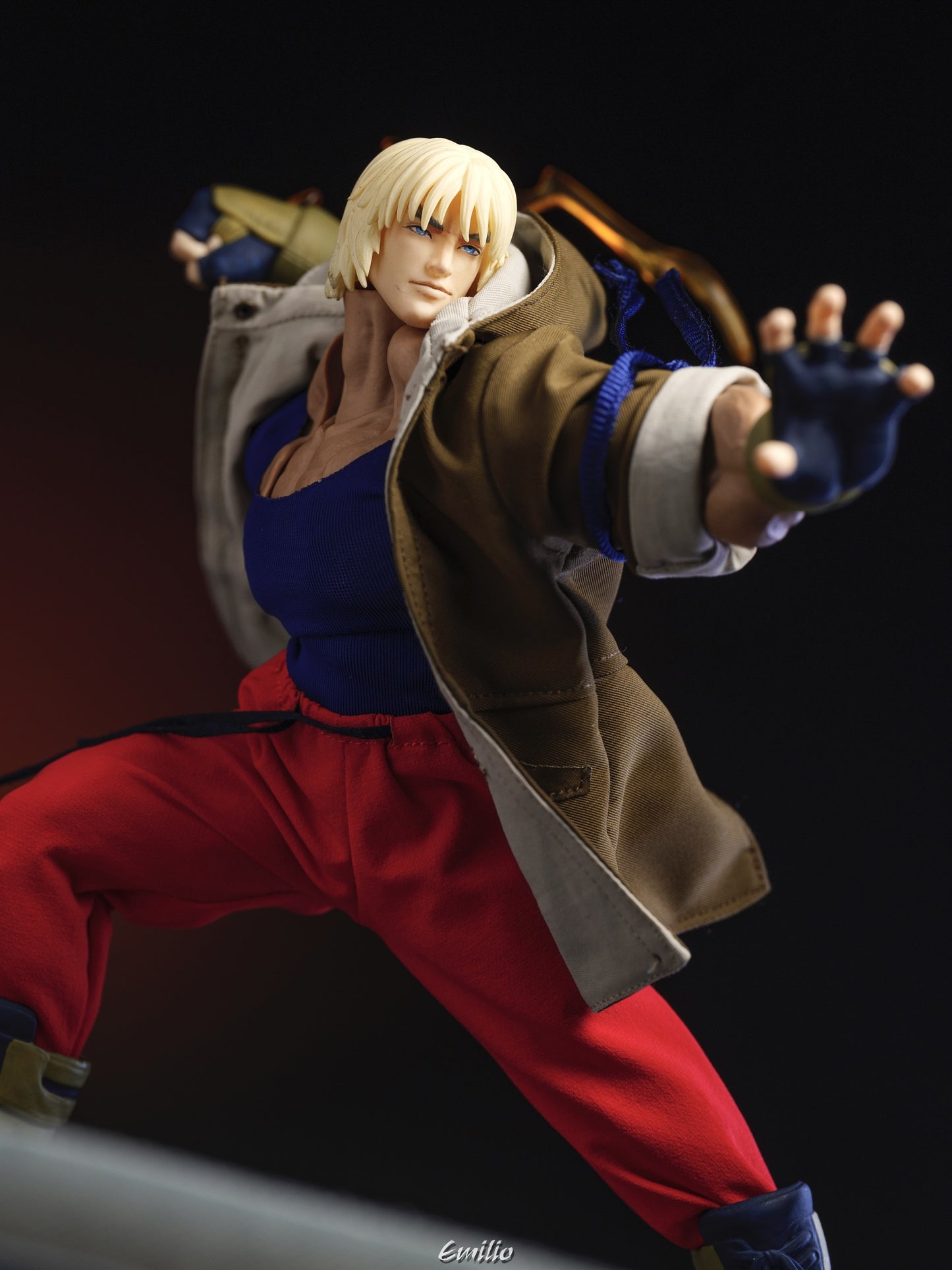 Custom 1/12 Clothing Accessories Clothes Street Fighter 6 Kane for Romankey Big Guy Body