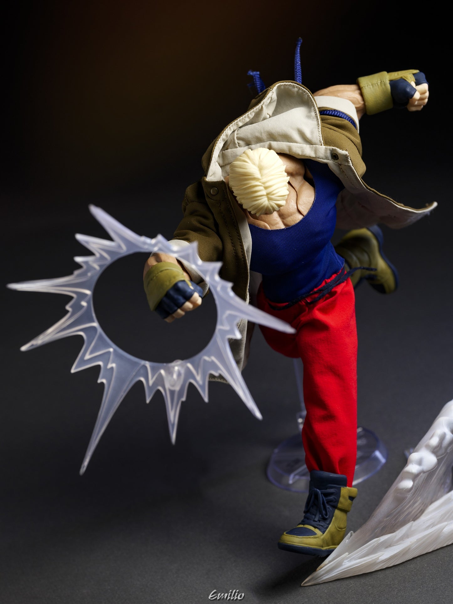 Custom 1/12 Clothing Accessories Clothes Street Fighter 6 Kane for Romankey Big Guy Body