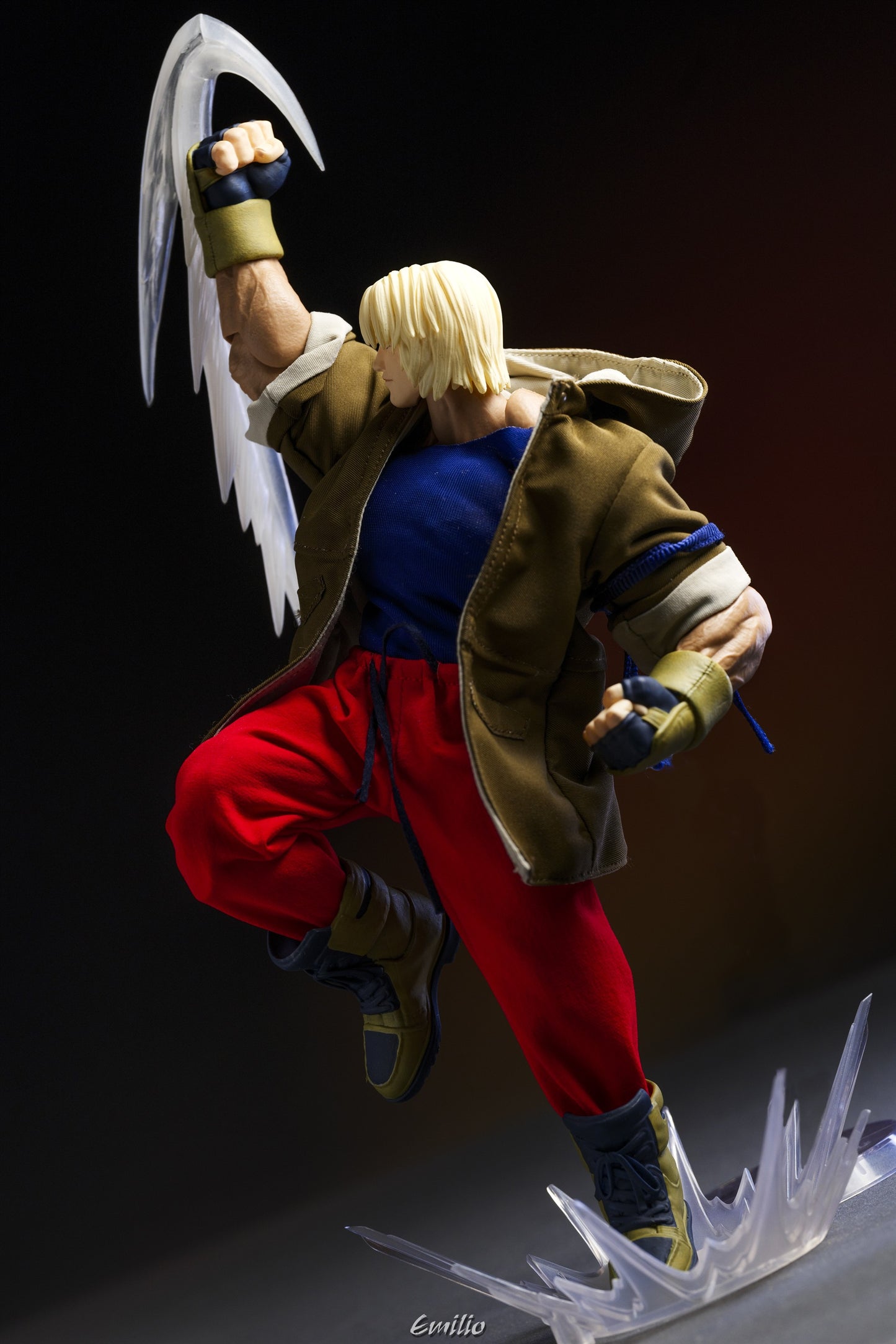 Custom 1/12 Clothing Accessories Clothes Street Fighter 6 Kane for Romankey Big Guy Body