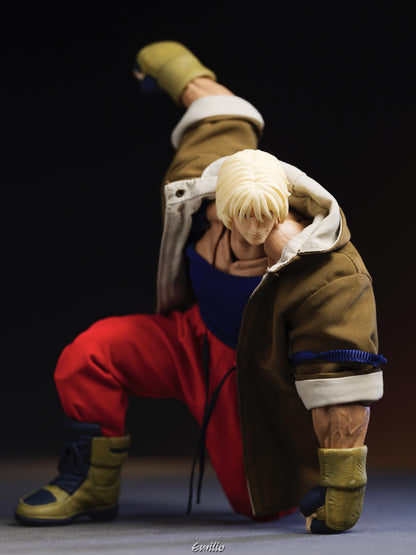Custom 1/12 Clothing Accessories Clothes Street Fighter 6 Kane for Romankey Big Guy Body