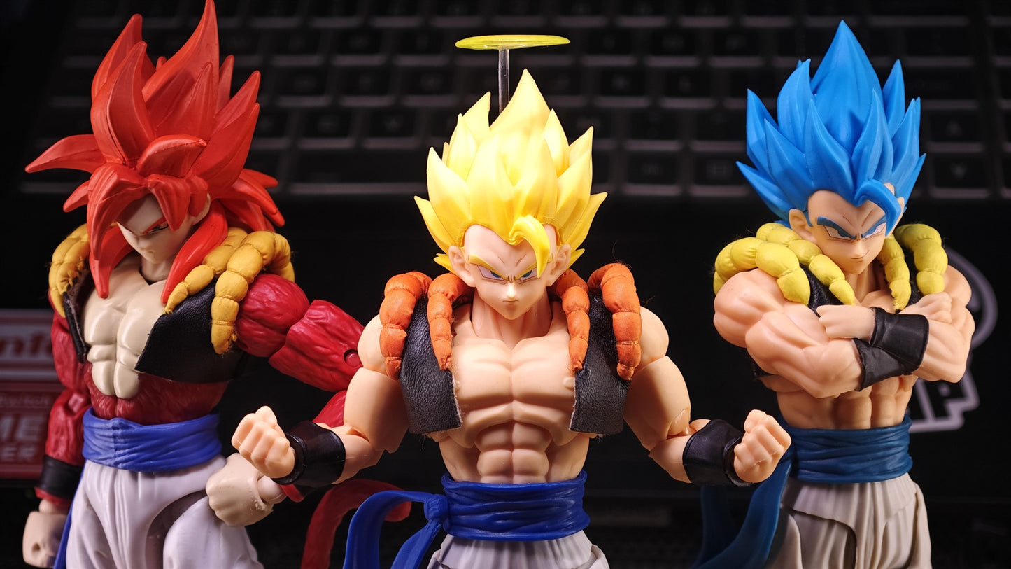 Custom 1/12 Clothing Accessories Clothes for Dragon Ball Gogeta