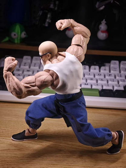 Custom 1/12 Clothing Accessories Clothes S.H.Figuarts Dragon Ball Master Roshi for Romankey Big Guy Body