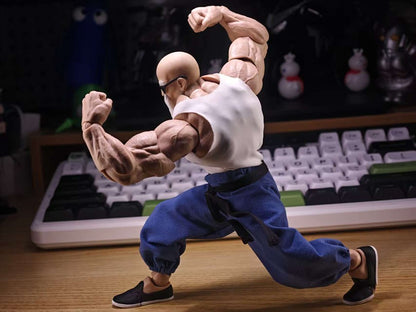 Custom 1/12 Clothing Accessories Clothes S.H.Figuarts Dragon Ball Master Roshi for Romankey Big Guy Body