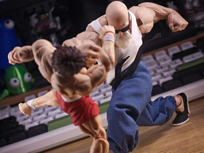 Custom 1/12 Clothing Accessories Clothes S.H.Figuarts Dragon Ball Master Roshi for Romankey Big Guy Body