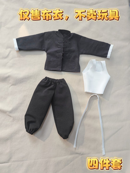 Custom 1/12 Clothing Accessories Clothes S.H.Figuarts Dragon Ball Master Roshi for Romankey Big Guy Body