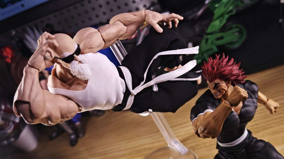 Custom 1/12 Clothing Accessories Clothes S.H.Figuarts Dragon Ball Master Roshi for Romankey Big Guy Body