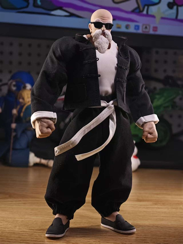 Custom 1/12 Clothing Accessories Clothes S.H.Figuarts Dragon Ball Master Roshi for Romankey Big Guy Body