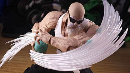 Custom 1/12 Clothing Accessories Clothes S.H.Figuarts Dragon Ball Master Roshi for Romankey Big Guy Body