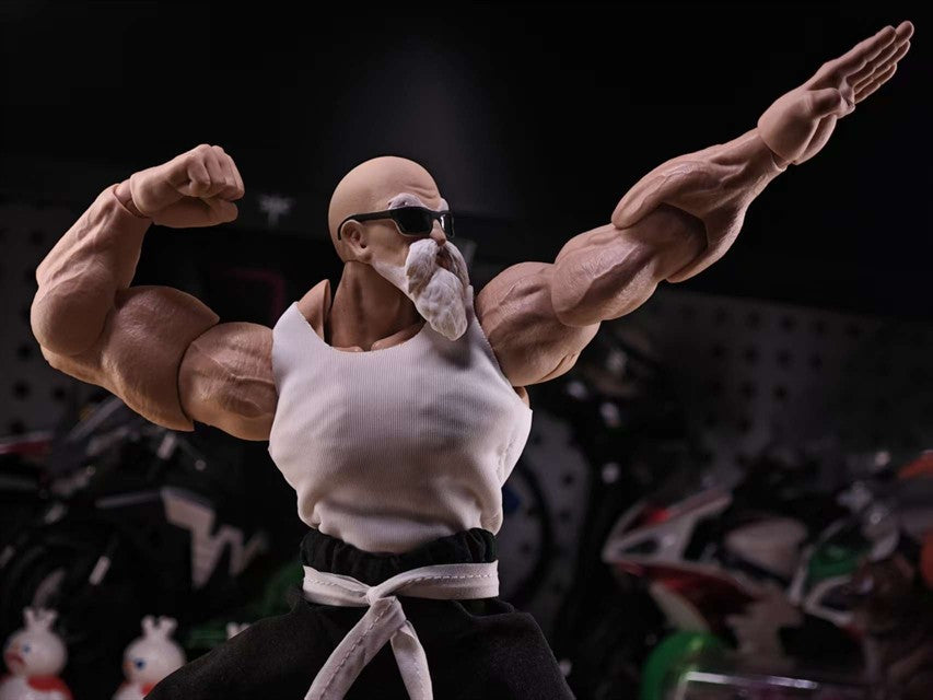Custom 1/12 Clothing Accessories Clothes S.H.Figuarts Dragon Ball Master Roshi for Romankey Big Guy Body