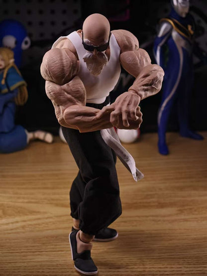 Custom 1/12 Clothing Accessories Clothes S.H.Figuarts Dragon Ball Master Roshi for Romankey Big Guy Body