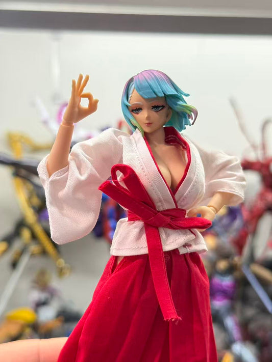 Custom 1/12 Action Figure Cyberpunk Lucy Head Sclupt