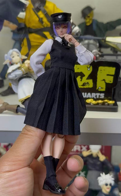 Custom 1/12 Action Figure Chainsaw Death Devil for Romankey Body