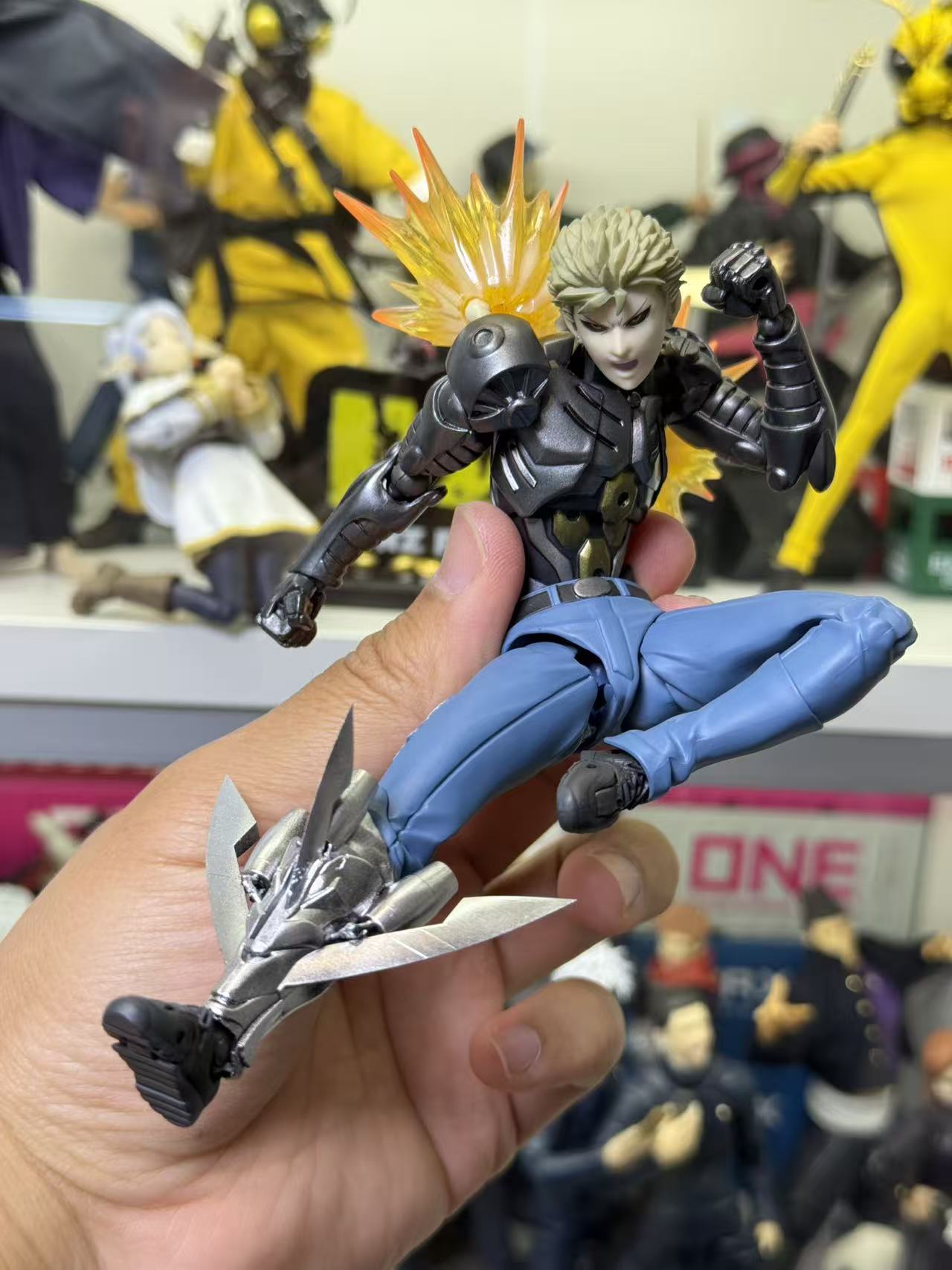 Custom 1/12 Action Figure Revoltech Genos DLC parts
