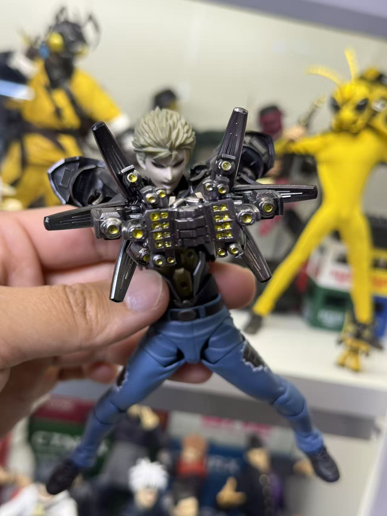 Custom 1/12 Action Figure Revoltech Genos DLC parts