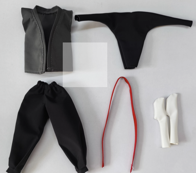 Custom 1/12 Clothing for Goku Black with Romankey Body