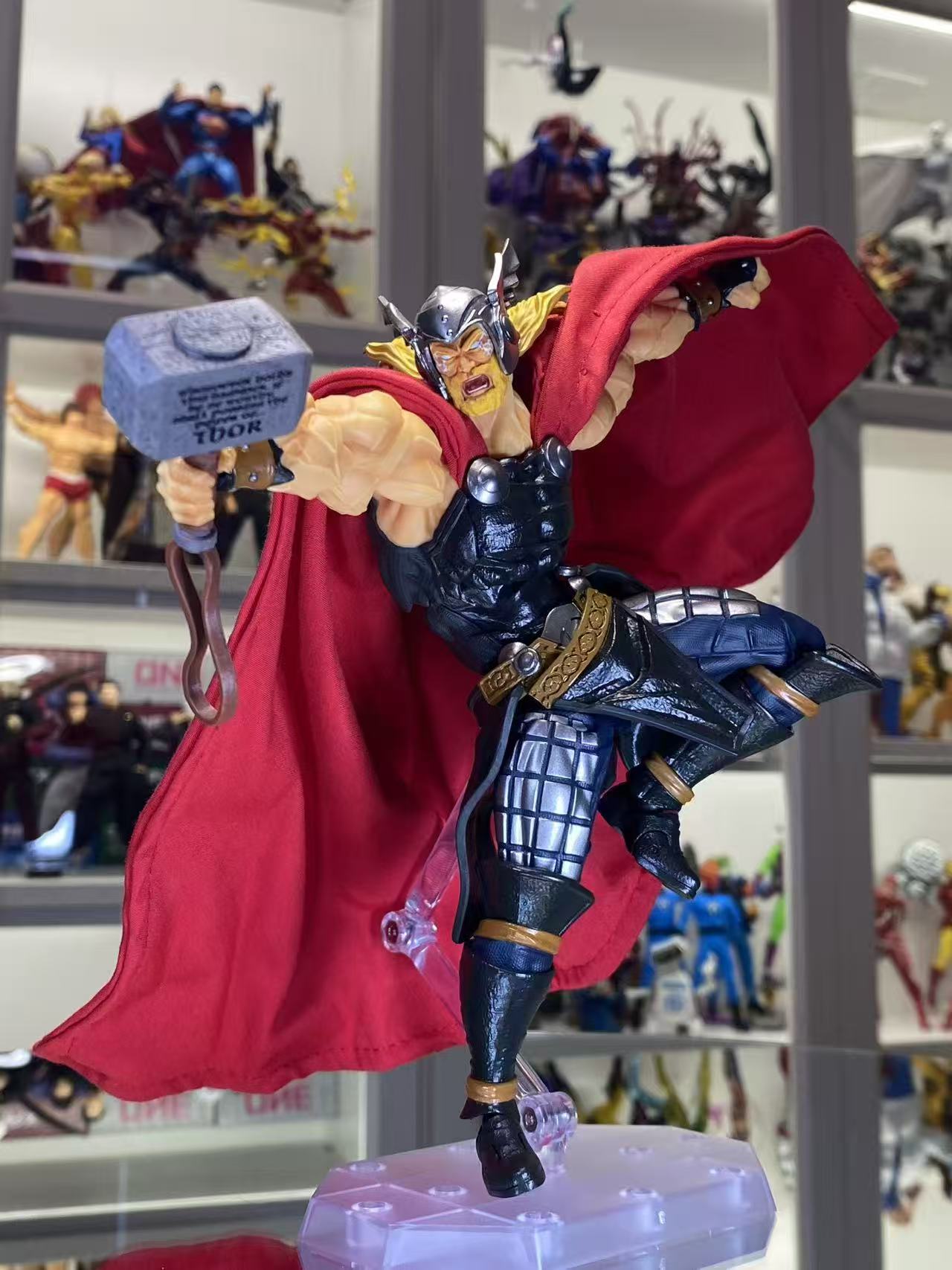 Custom Faces for Revoltech Thor