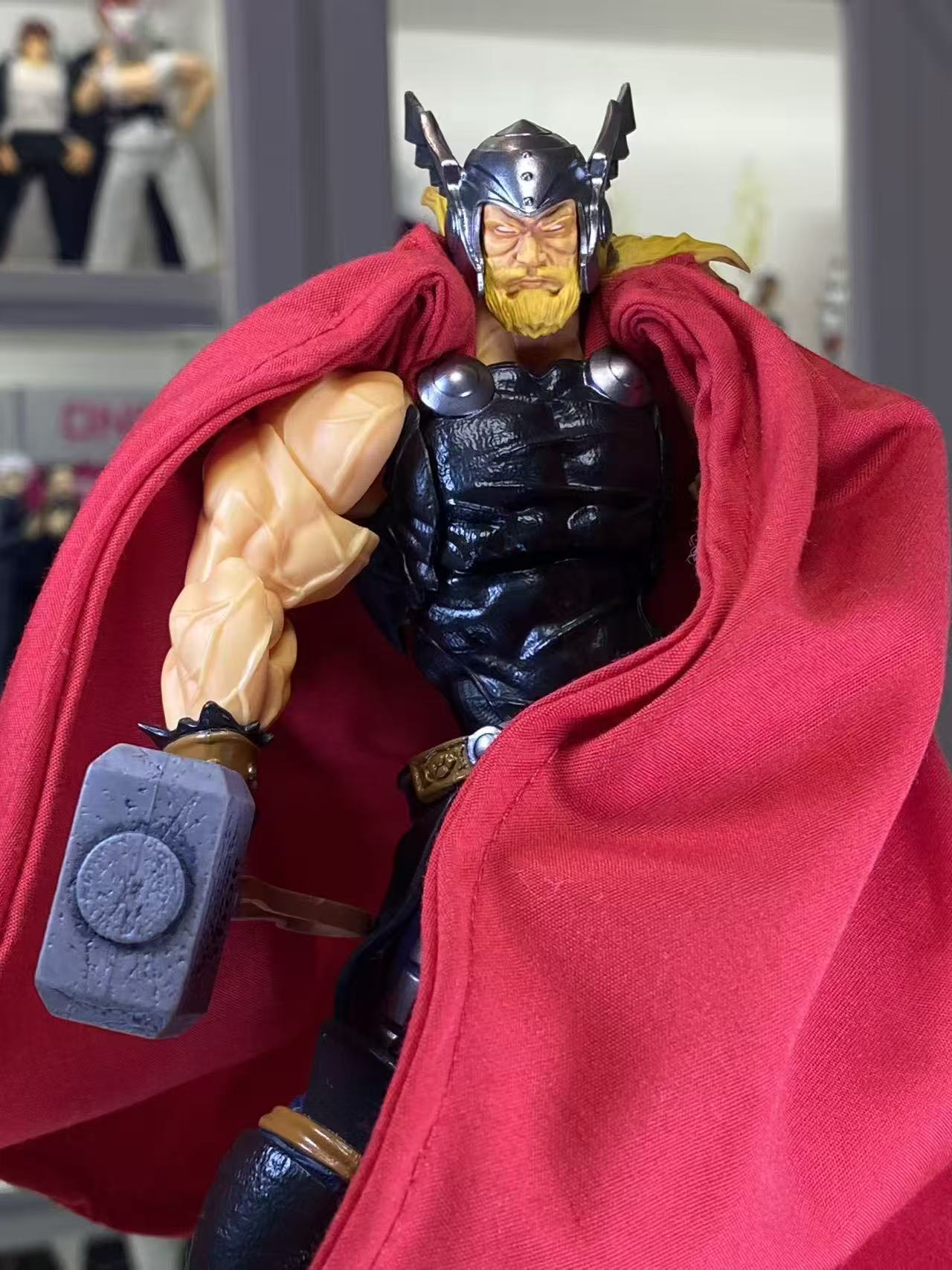 Custom Faces for Revoltech Thor