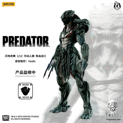 (Pre-Order) 52toys 1/12 official licensed Yoshi Predator action figure