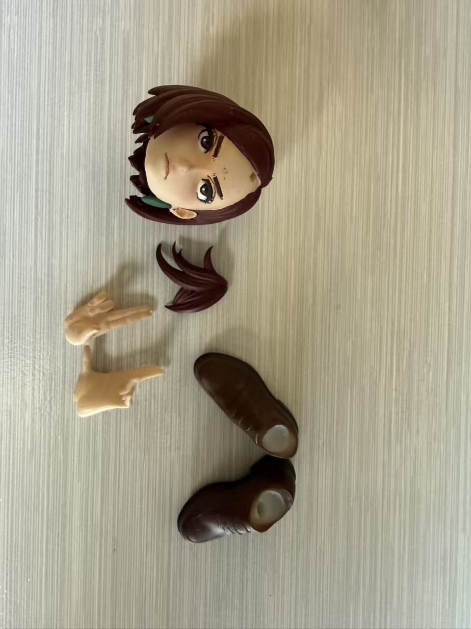 Custom 1/12 Action Figure Dandadan Momo Head Sculpt for Romankey Female Body