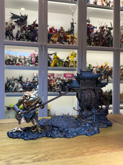 Custom Hand Made 1/12 Black Myth Wukong Webbed Hollow Temple Diorama
