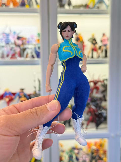 Custom 1/12 Action Figure Street Fighter Chun Li (Figure Body Not Included)