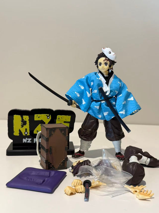 (Pre-Owned) Buzzmod Tanjiro with custom clothing