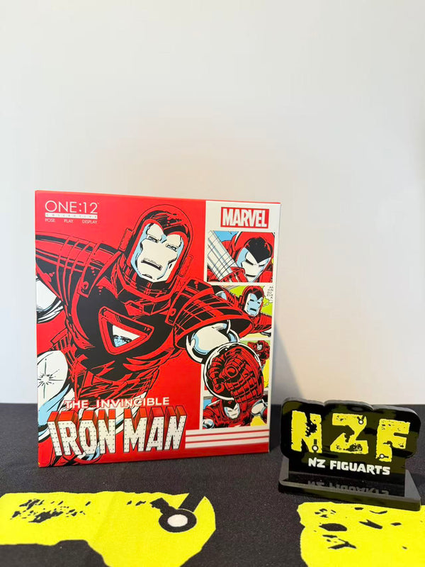 (Pre-Owned) Mezco One:12 Collective Iron Man: Silver Centurion