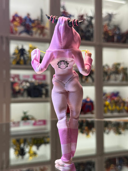 Custom 1/12 Action Figure Street Fighters Juri Han for Romankey Female Body