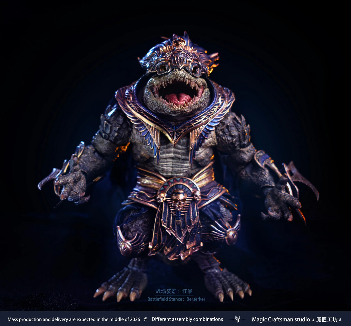 (Pre-Order) Magic Craftsman studio Temple of chaos Sobek 9.5inch Action Figure