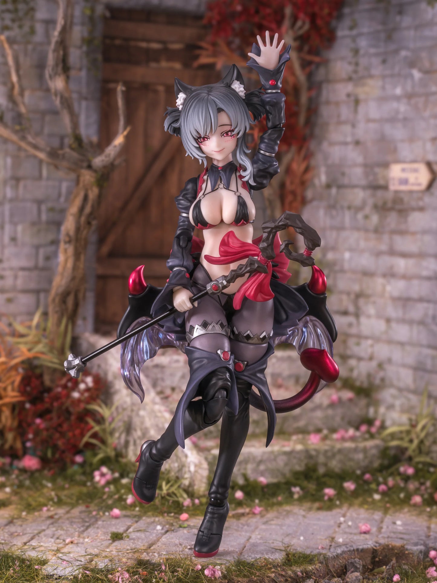 (Pre-Order) EXSSRION Studio 1/12 witch of the other world Hoshikawa Cat Red and Black hair version