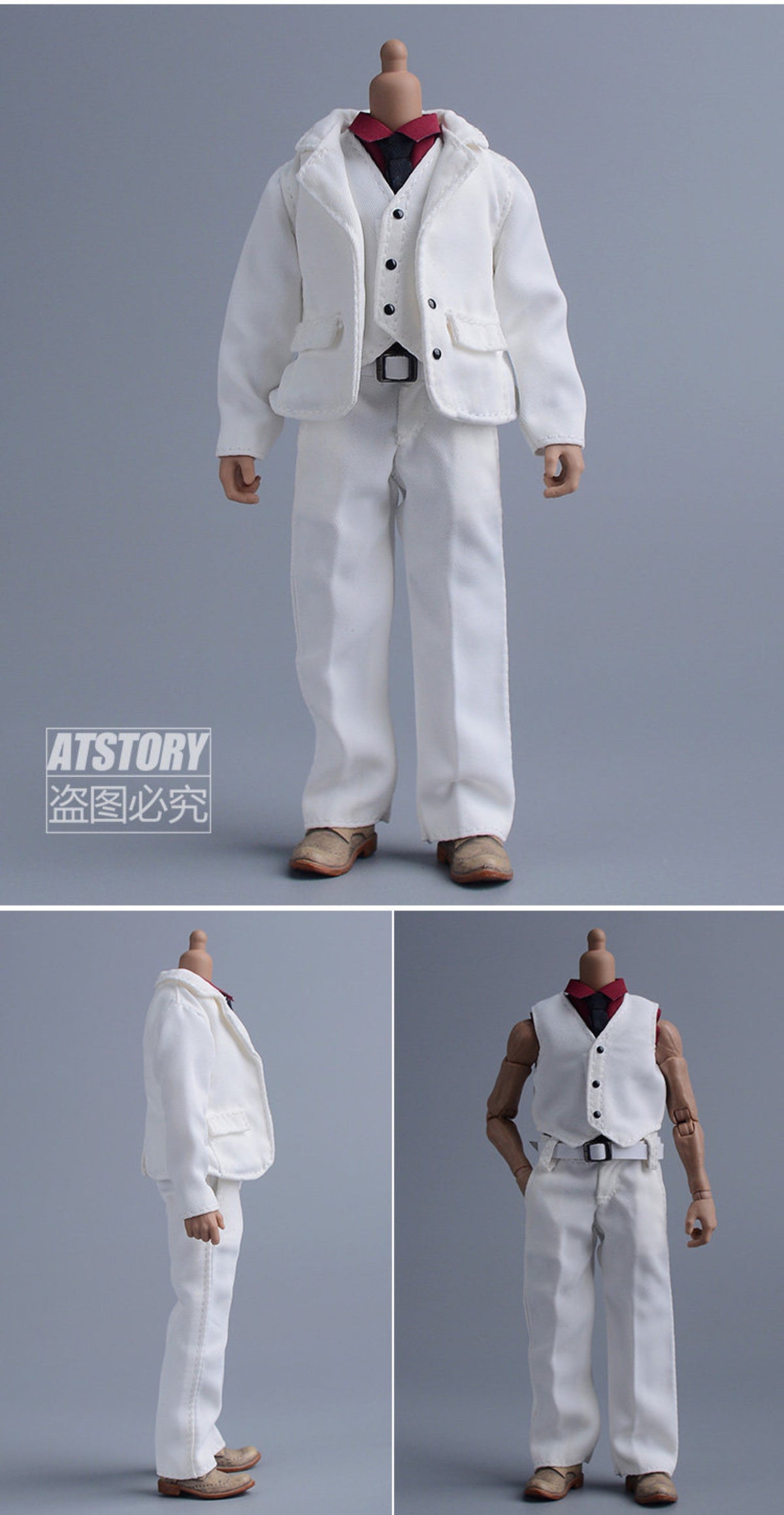 Custom 1/12 Clothing Accessories Suits for 1/12 scale action figures