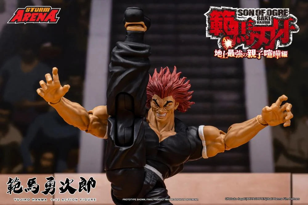 (Pre-Order) Storm Collectibles Baki Hanma: Son of Ogre Storm Arena Yujiro Hanma 1/12 Scale Action Figure