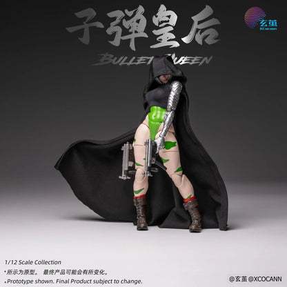 (Pre-Order) Xocann studio 1/12 Cyberpunk fighters Club NO.2 Bullet Queen action figure MF001 Kit